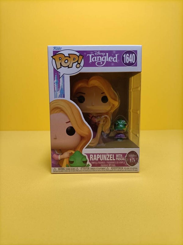 Funko Pop 1640 Rapunzel (with Pascal, Dress) - Disney Tangled