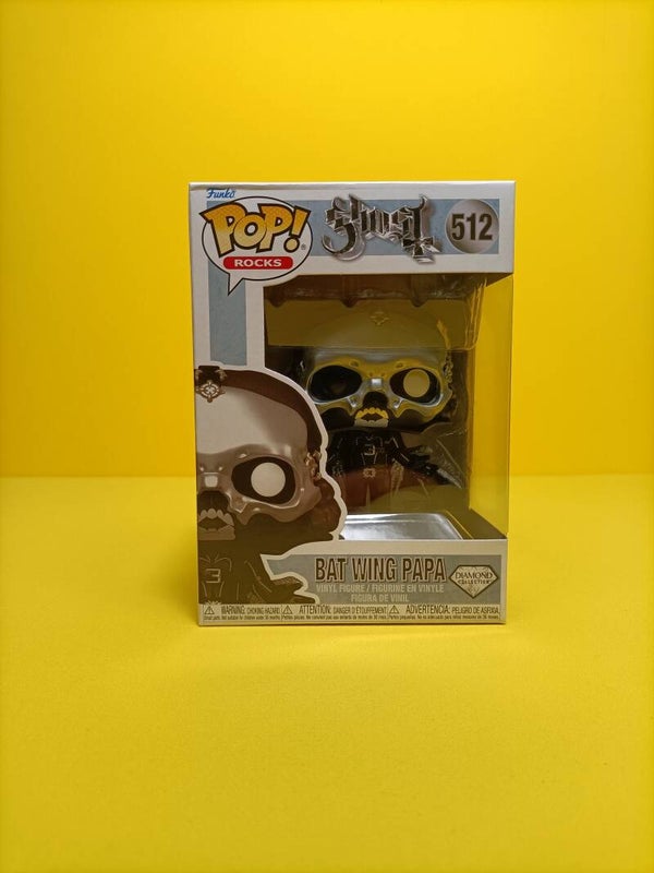 Rocks Funko Pop 512 Bat Wing Papa (Diamond) - Ghost / Papa Emeritus