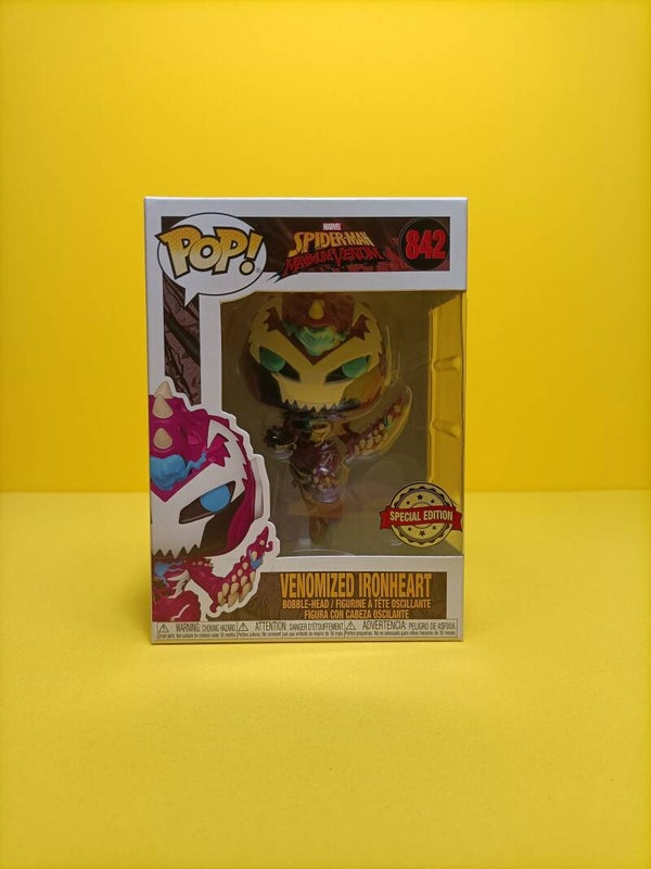 Funko Pop 842 Venomized Ironheart (Special Edition) - Marvel Spider-Man Maximum Venom