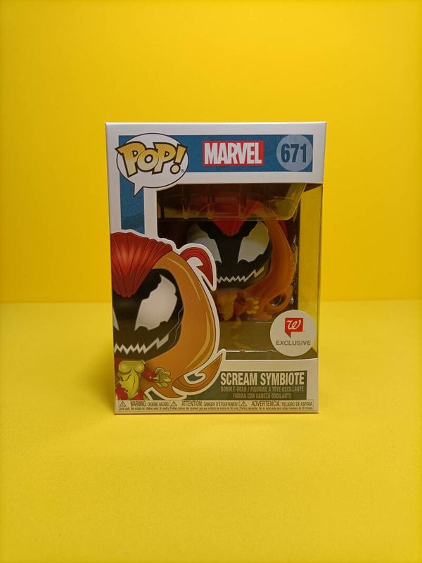 Funko Pop 671 Scream Symbiote (Walgreens Exclusive) - Marvel