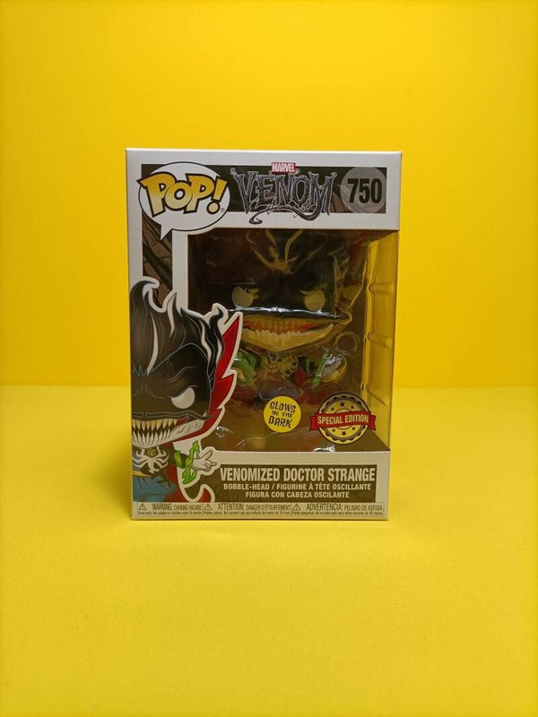 Funko Pop 750 Venomized Doctor Strange (Glows in the Dark) (Special Edition) - Marvel Venom