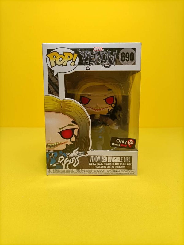 Funko Pop 690 Venomized Invisible Girl (Only @ GameStop) - Marvel Venom