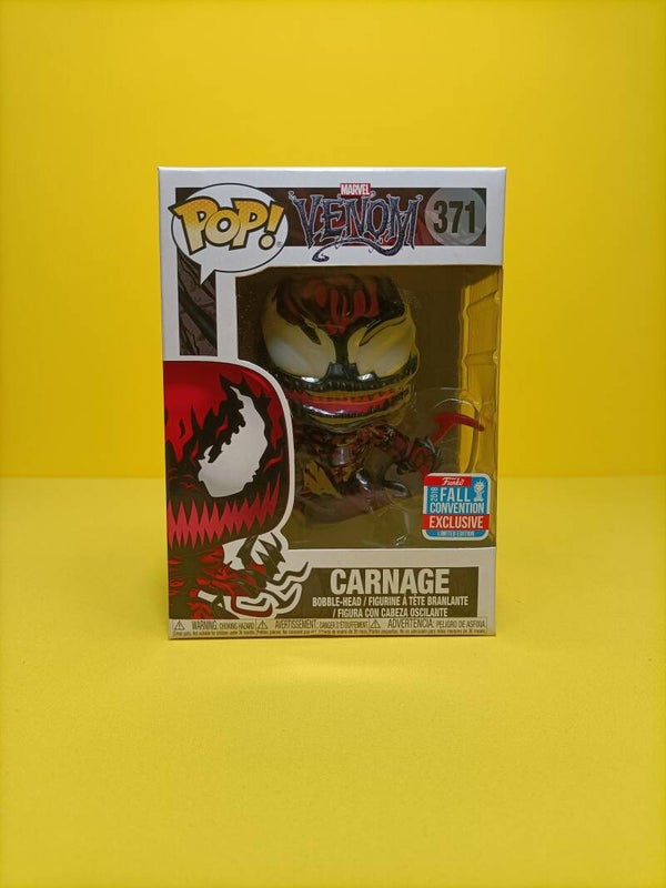 Funko Pop 371 Carnage (2018 Fall Convention) - Marvel Venom