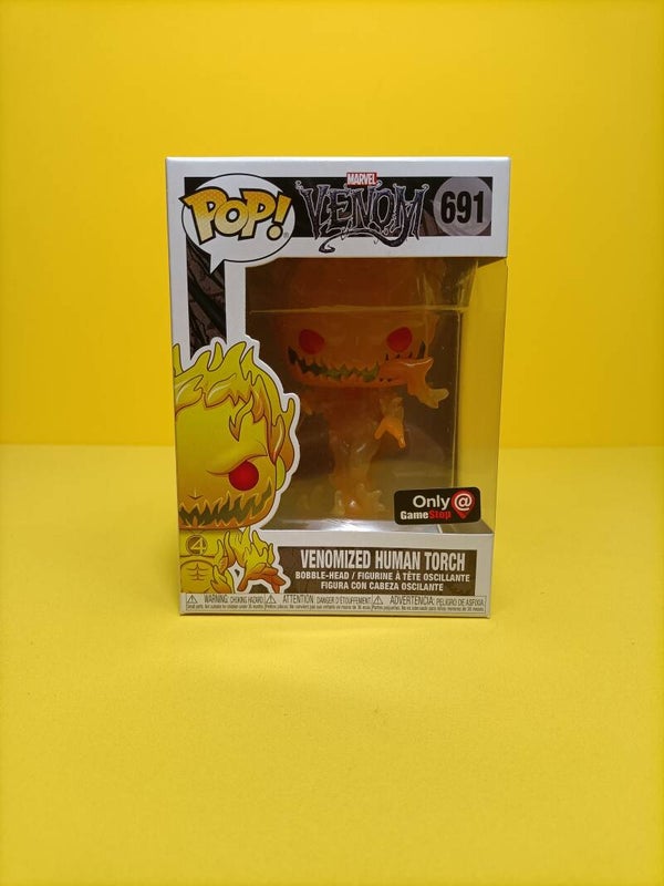 Funko Pop 691 Venomized Human Torch (Only @ GameStop) - Marvel Venom