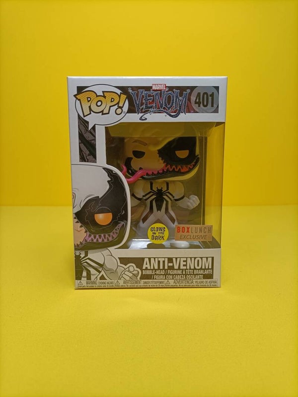 Funko Pop 401 Anti-Venom (Glows in the Dark) (Boxlunch Exclusive) - Marvel Venom