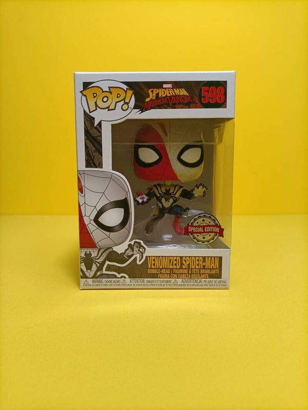 Funko Pop 598 Venomized Spider-Man (Special Edition) - Marvel Spider-Man Maximum Venom