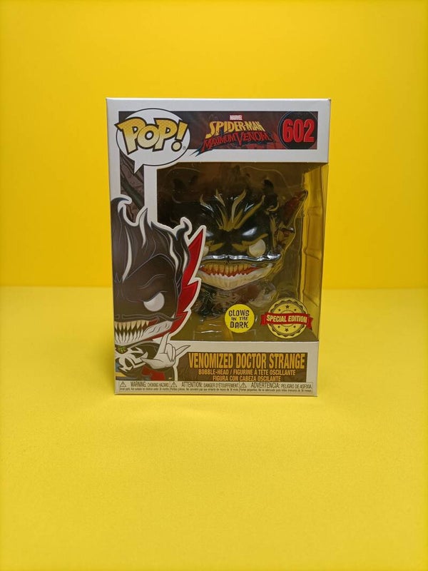 Funko Pop 602 Venomized Doctor Strange (Glows in the Dark) (Special Edition) - Marvel Spider-Man Maximum Venom