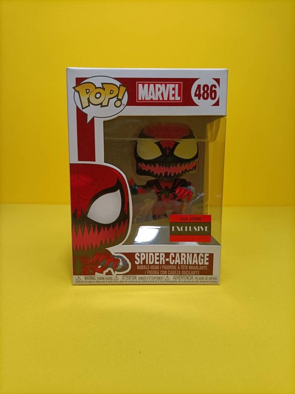 Funko Pop 486 Spider-Carnage (AAA Anime Exclusive) - Marvel