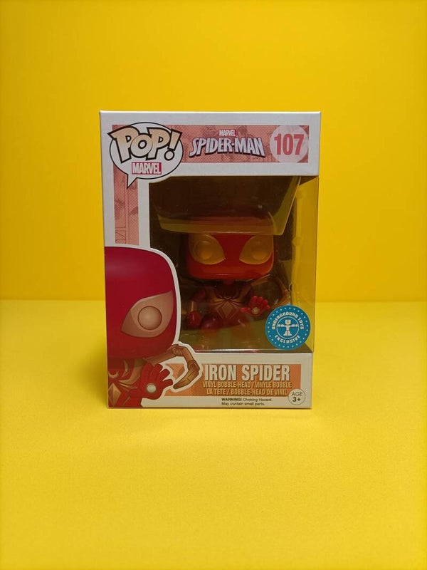 Funko Pop 107 Iron Spider (Underground Toys) - Marvel Spider-Man