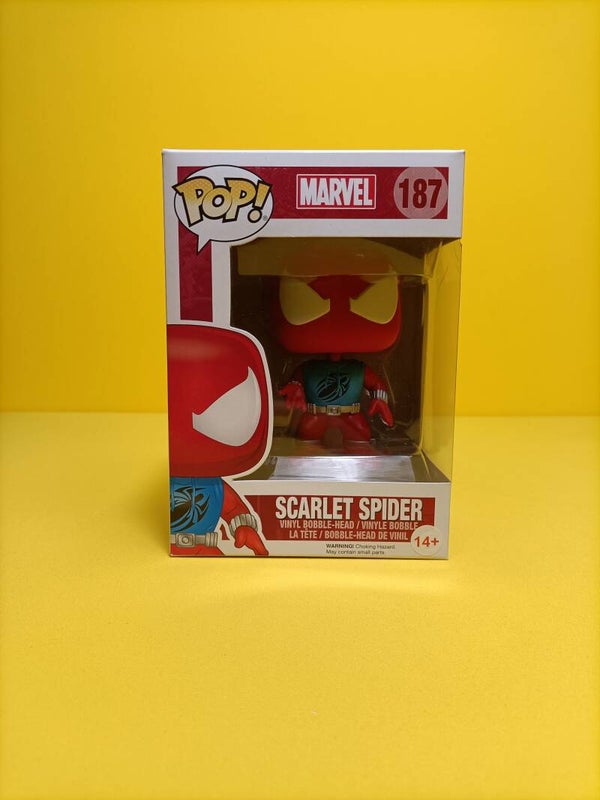 Funko Pop 187 Scarlet Spider - Marvel Spider-Man