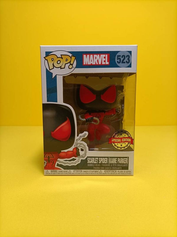 Funko Pop 523 Scarlet Spider (Kaine Parker) (Special Edition) - Marvel