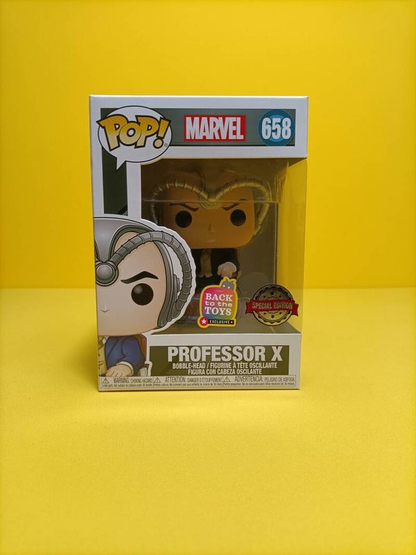 Funko Pop 658 Professor X (with Cerebro) (Back to the Toys Exclusive) (Special Edition) - Marvel X-Men