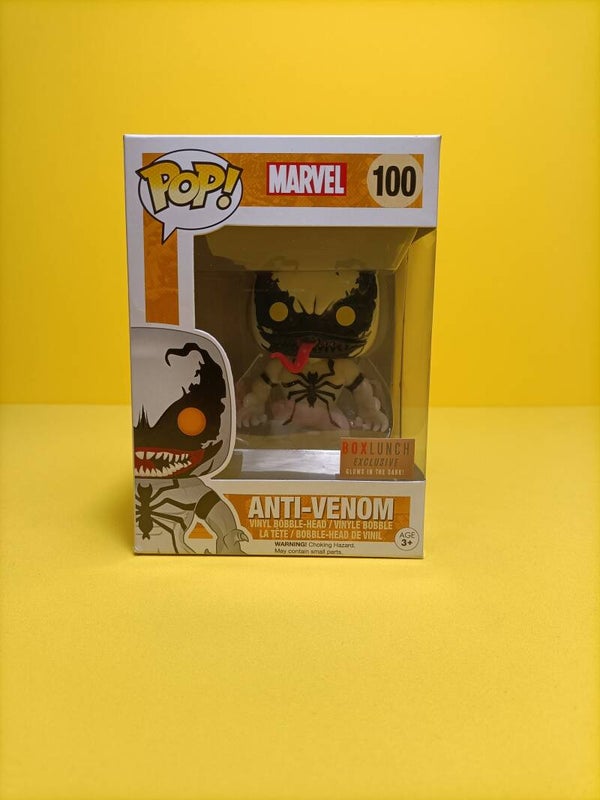 Funko Pop 100 Anti-Venom (Glows in the Dark) (BoxLunch Exclusive) - Marvel Venom