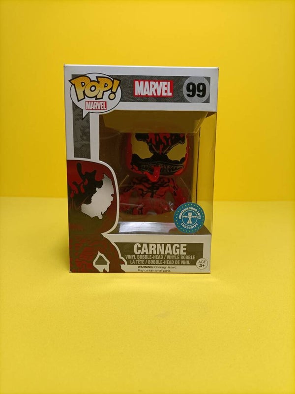 Funko Pop 99 Carnage (Underground Toys Exclusive) - Marvel Venom
