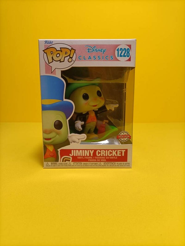 Funko Pop 1228 Jiminy Cricket (Special Edition) - Disney Classics Pinocchio