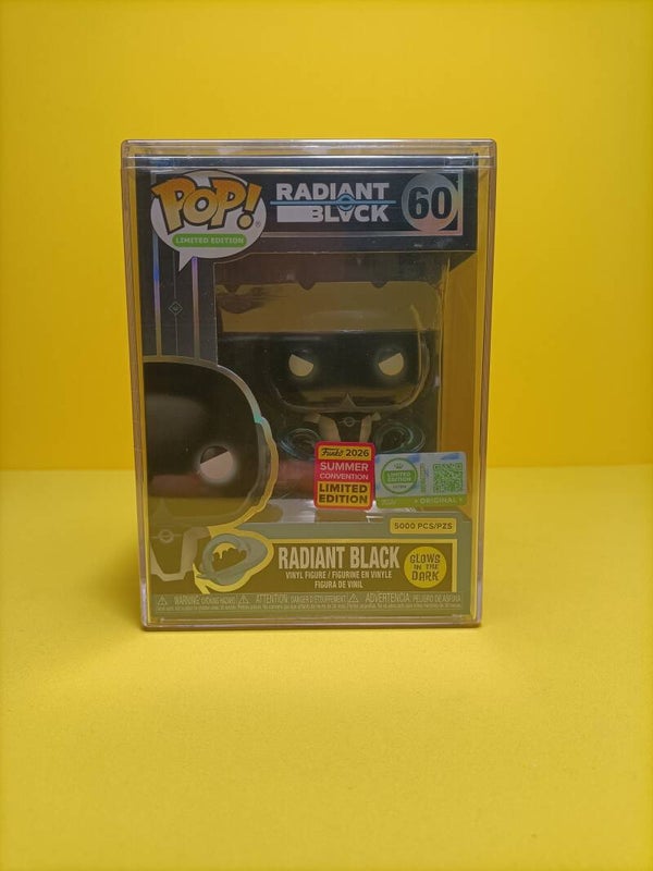 Overige Funko Pop 60 Radiant Black (Glows in the Dark)  (2026 Summer Convention) (UltraLimited 5000 Pieces) - Radiant Black