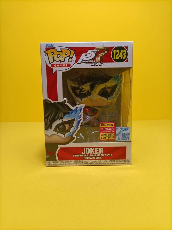 Games Funko Pop 1243 Joker (Leaping) (2026 Summer Convention) - Persona 5 Royal