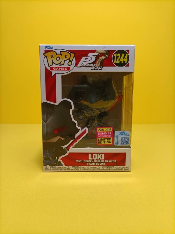 Games Funko Pop 1244 Loki (with Sword) (2026 Summer Convention) - Persona 5 Royal