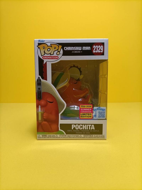 Anime Funko Pop 2329 Pochita (2026 Summer Convention) - Chainsaw Man