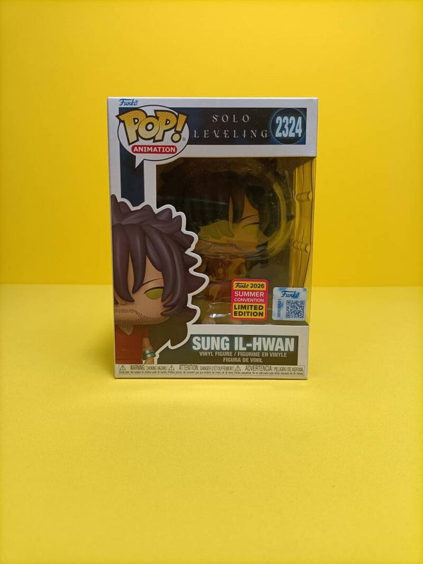 Anime Funko Pop 2324 Sung Il-Hwan (2026 Summer Convention) - Solo Leveling