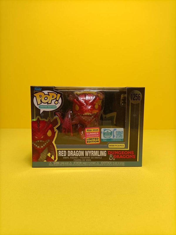 Games Funko Pop 1256 Red Dragon Wyrmling (2026 Summer Convention) (Limited 8000 Pieces) - Dungeons & Dragons