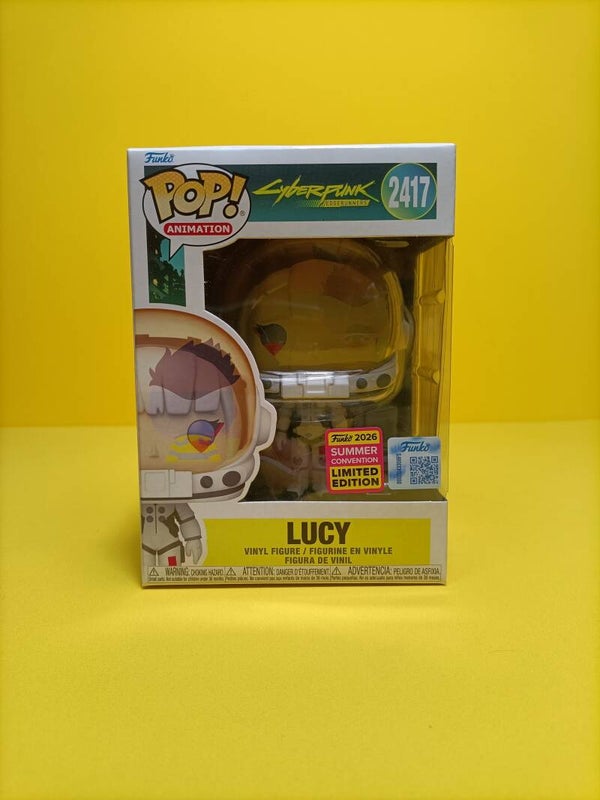 Anime Funko Pop 2417 Lucy in Spacesuit (2026 Summer Convention) - Cyberpunk: Edgerunners