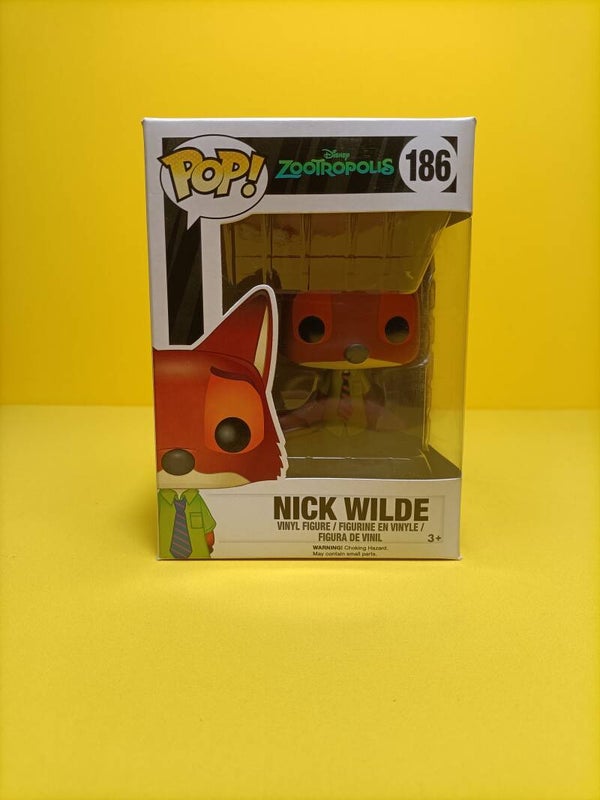 Funko Pop 186 Nick Wilde - Disney Zootropolis / Zootopia