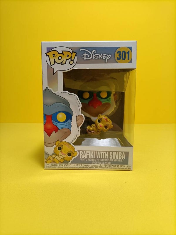Funko Pop 301 Rafiki with Simba - Disney The Lion King