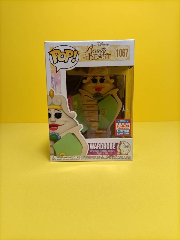 Funko Pop 1067 Wardrobe (2021 Summer Convention) - Disney Beauty and the Beast / Belle en het Beest