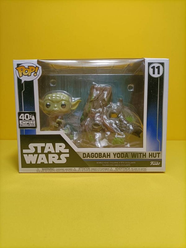 Movies Funko Pop 11 Dagobah Yoda with Hut - Star Wars The Empire Strikes Back
