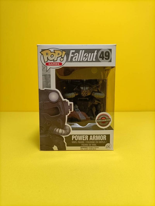 Games Funko Pop 49 Power Armor (Black & White) (Gamestop Exclusive) - Fallout