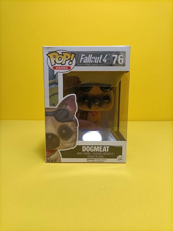 Games Funko Pop 76 Dogmeat (Flocked) - Fallout
