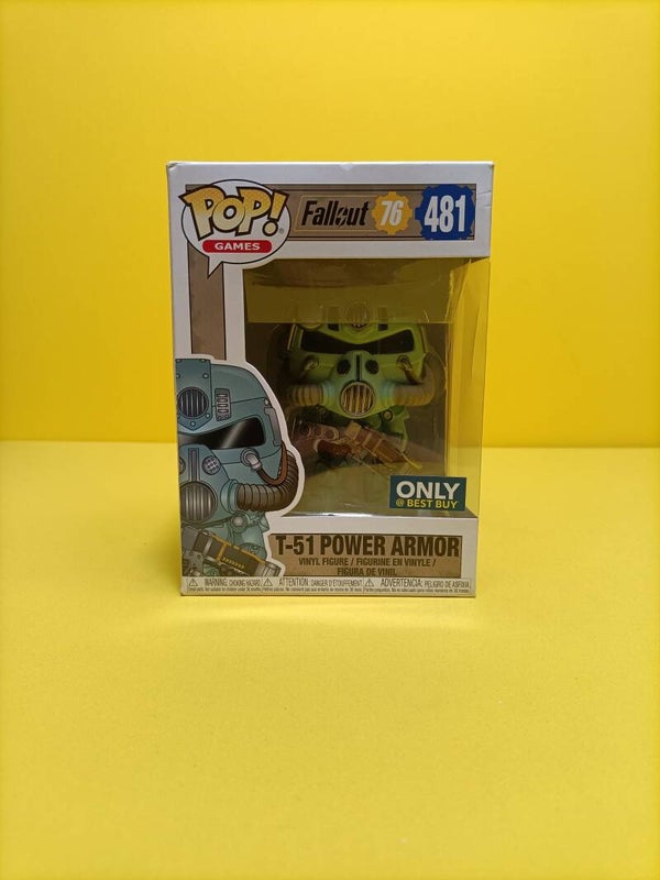 Games Funko Pop 481 T-51 Power Armor (Green) (Only @ Best Buy) - Fallout