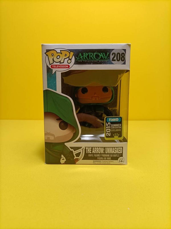 Television Funko Pop 208 The Arrow: Unmasked (2015 Summer Convention) - DC Comics Arrow