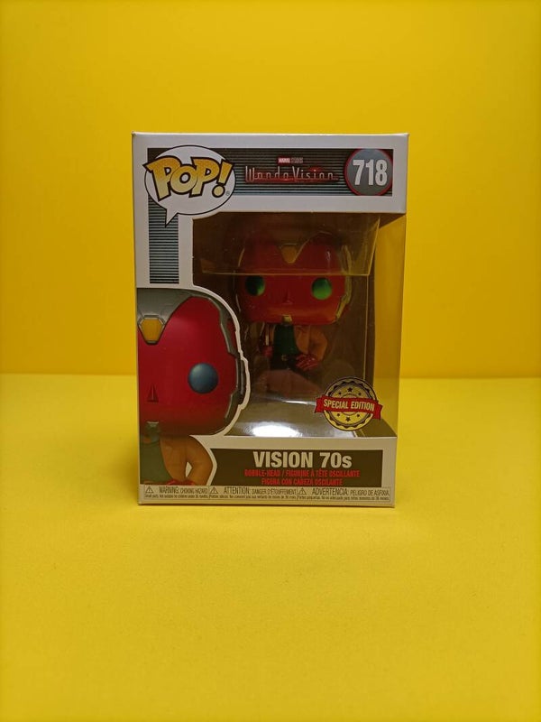 Funko Pop 718 Vision 70s (Special Edition) - Marvel Studios WandaVision