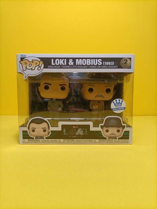 Funko Pop 2-Pack Loki & Mobius (1893) (Funko Exclusive) - Marvel Studio's Loki