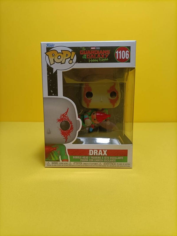 Funko Pop 1106 Drax - Marvel Studio's The Guardians of the Galaxy Holiday Special