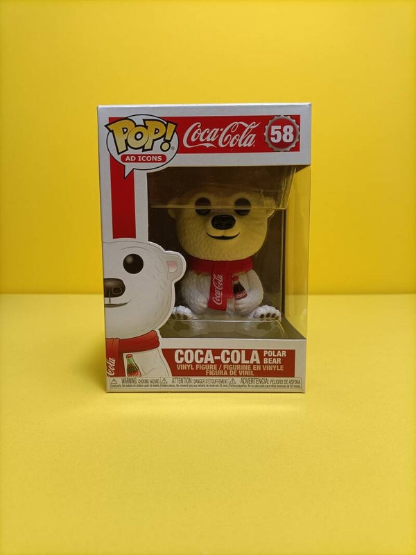 Overige Funko Pop 58 Coca-Cola Polar Bear - Ad Icons Coca-Cola