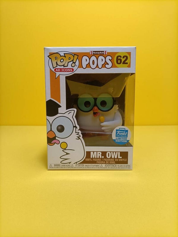 Overige Funko Pop 62 Mr. Owl (Funko Shop Exclusive) - Ad Icons Tootsie Roll Pops