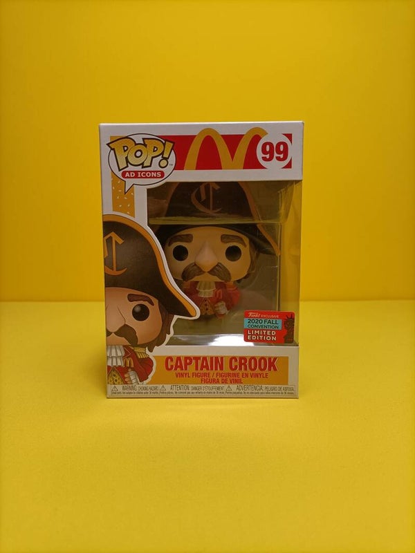 Overige Funko Pop 99 Captain Crook (2020 Fall Convention) - Ad Icons McDonalds