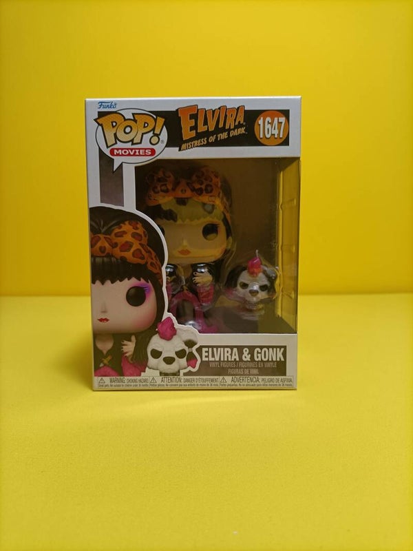 Overige / Movies Funko Pop 1647 Elvira & Gonk - Elvira Mistress of the Dark