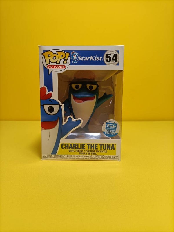Overige Funko Pop 54 Charlie the Tuna (Funko Shop Limited Edition) - Ad Icons Starkist