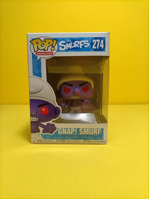Animation / Television Funko Pop 274 Gnap! Smurf (Purple) - The Smurfs / De Smurfen