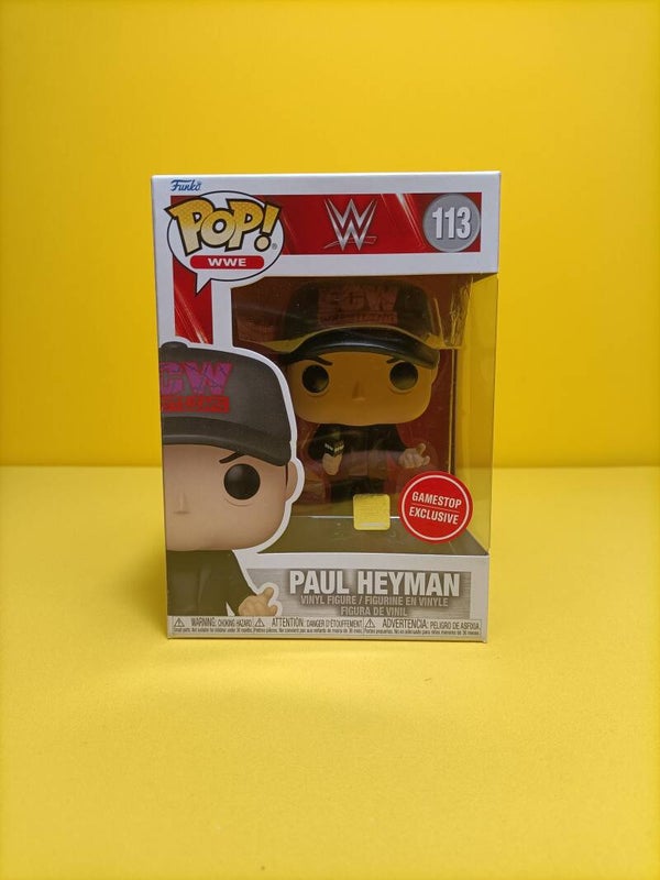 Overige Funko Pop 113 Paul Heyman (GameStop Exclusive) - WWE
