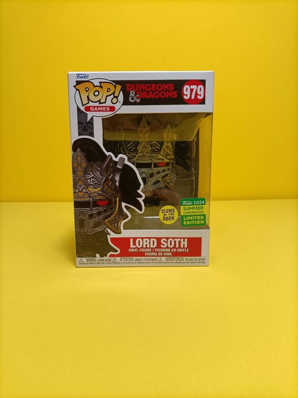 Games Funko Pop 979 Lord Soth (Glows in the Dark) (2024 Summer Convention) - Dungeons & Dragons