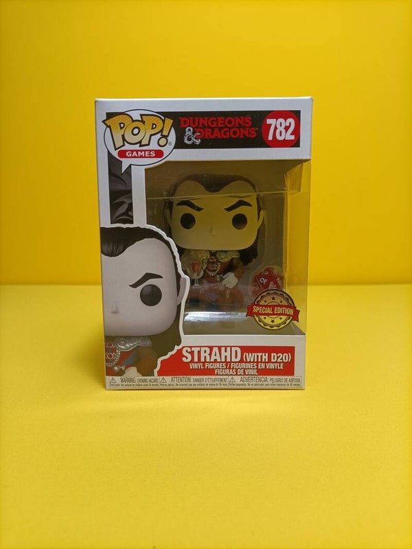 Games Funko Pop 782 Strahd (with D20) (Special Edition) - Dungeons & Dragons