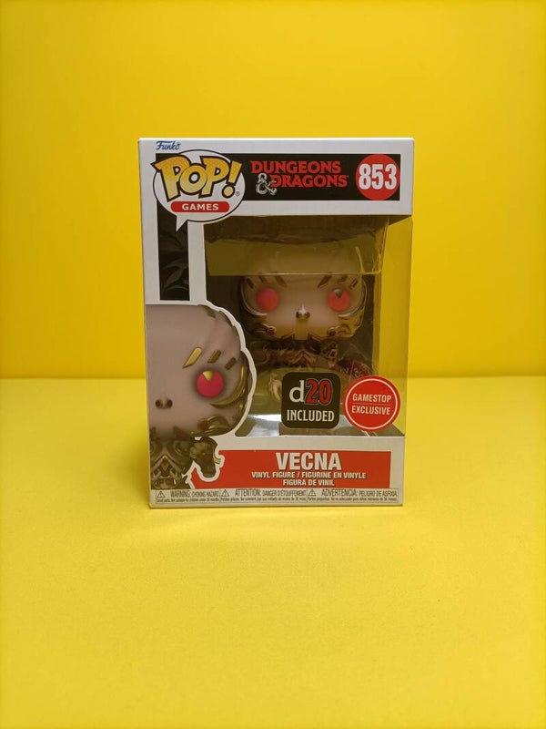 Games Funko Pop 853 Vecna (GameStop Exclusive) (D20 Included) - Dungeons & Dragons