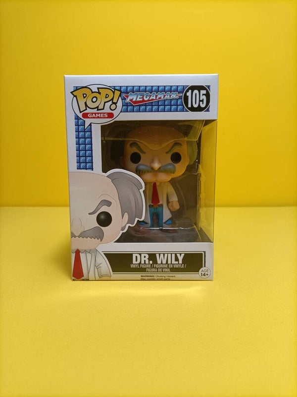 Games Funko Pop 105 Dr. Wily - Mega Man
