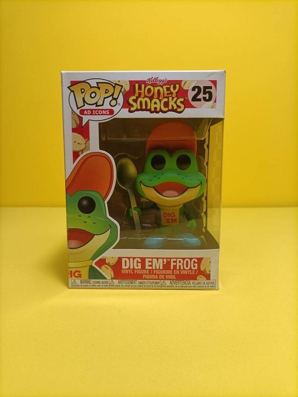 Overige Funko Pop 25 Dig 'Em Frog - Kellog's Honey Smacks