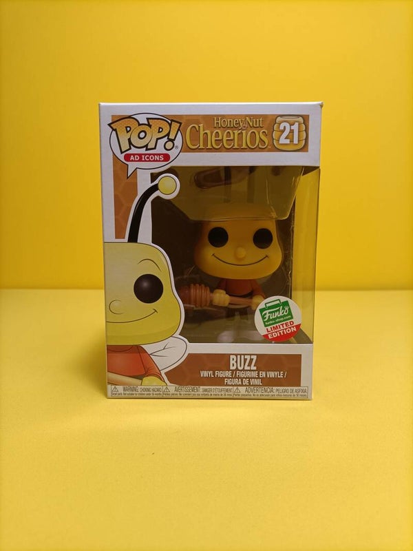 Overige Funko Pop 21 Buzz (Funko Shop Exclusive) - Ad Icons Honey Nut Cheerios
